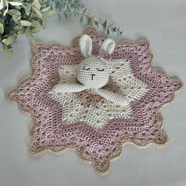 Crochet snuggle blanket- Bunny