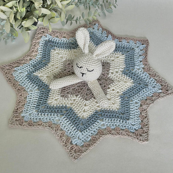 Crochet snuggle blanket- Bunny