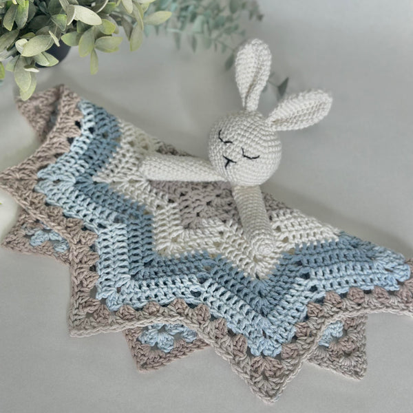 Crochet snuggle blanket- Bunny