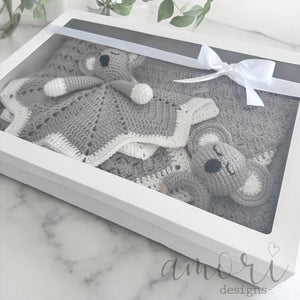 Crochet Koala Baby Gift Box