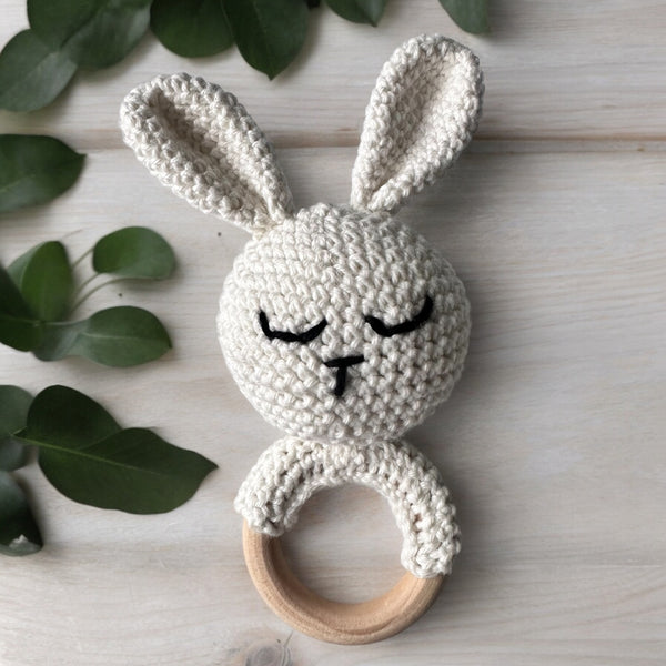 Crochet teether toy