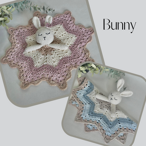 Crochet snuggle blanket- Bunny