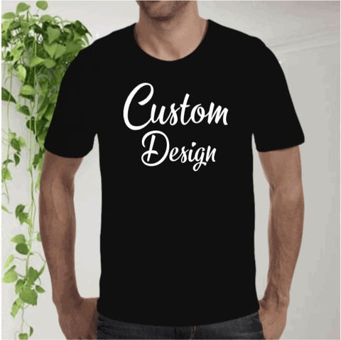 Custom Adult Shirt- Black