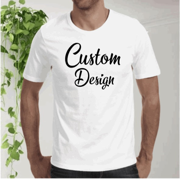 Custom Adult Shirt- White