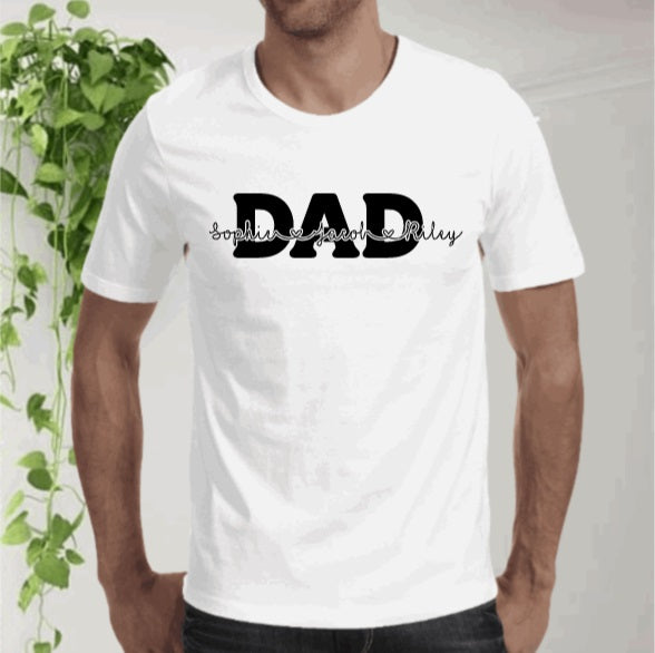 Dad plus names Shirt