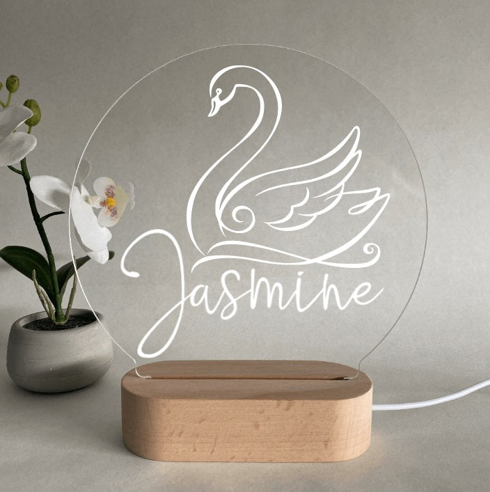 Night Light- Swan
