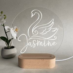 Night Light- Swan
