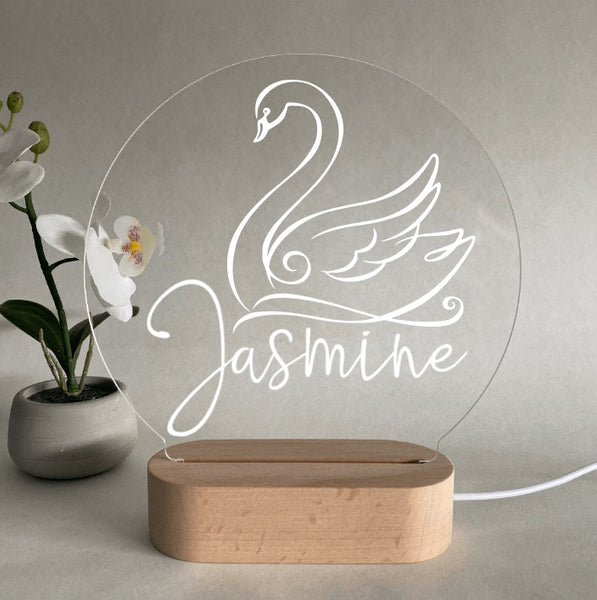Night Light- Swan