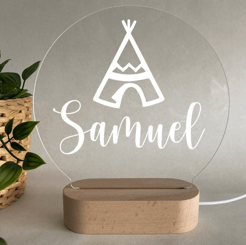 Night Light- Teepee