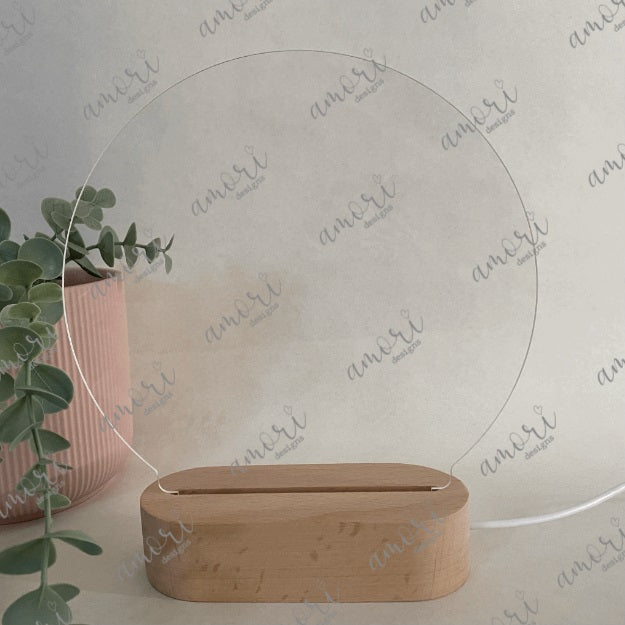 Night Light- Including base- Blank