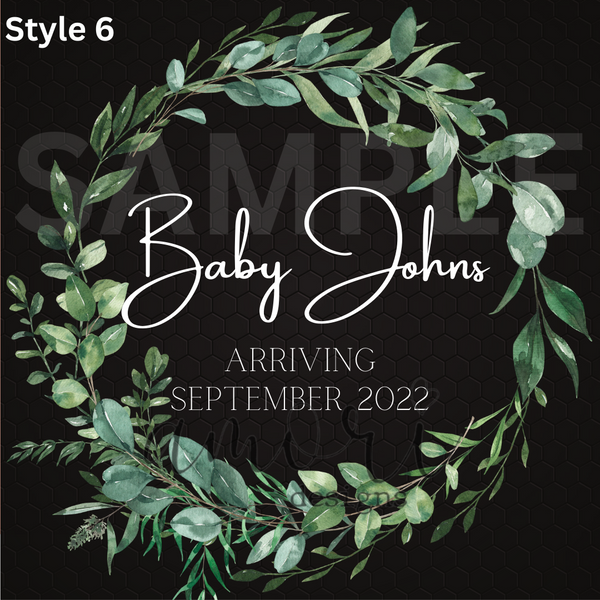 Digital File- Pregnancy announcement