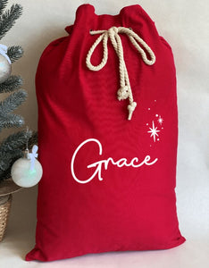 Santa Sack- Rope tie