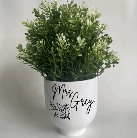 Personalised Plant Pot