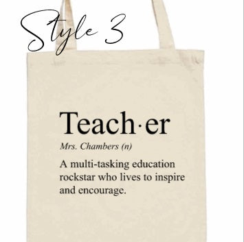 Designer Tote Bags For Teachers – Teachersgram