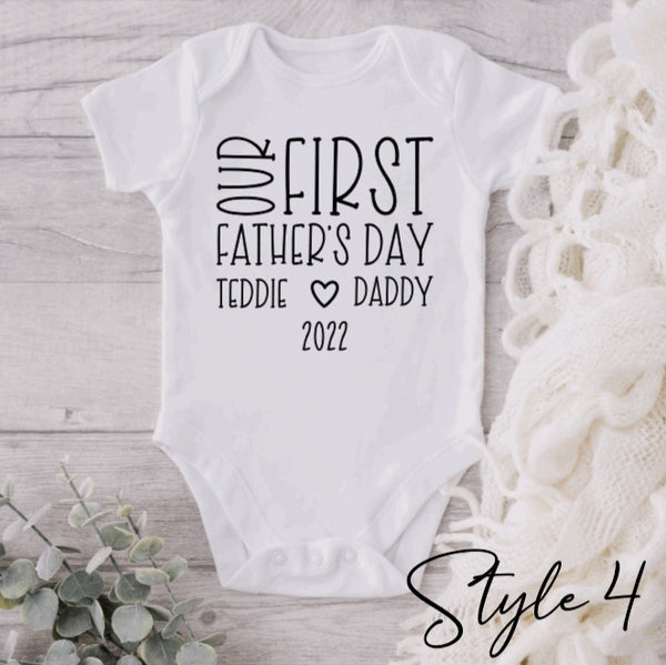 Father’s Day onesie or shirt