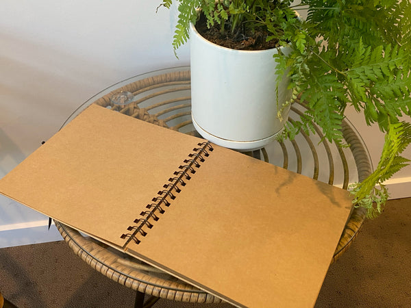 Personalised notebook 20cm x 20cm