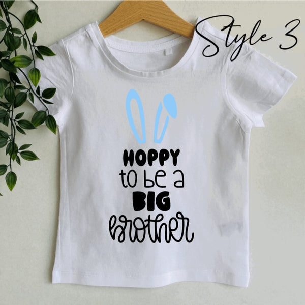 Pregnancy announcement shirt- Easter
