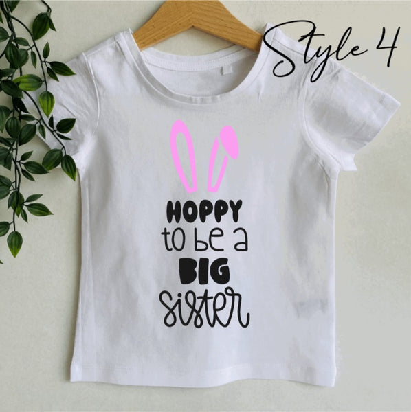 Pregnancy announcement shirt- Easter