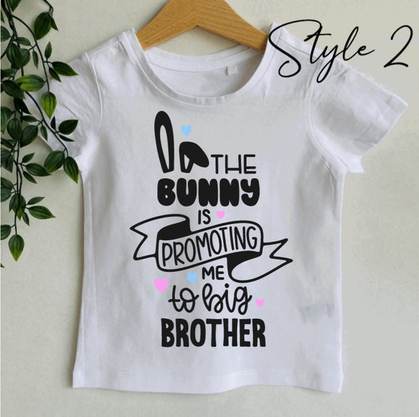 Pregnancy announcement shirt- Easter